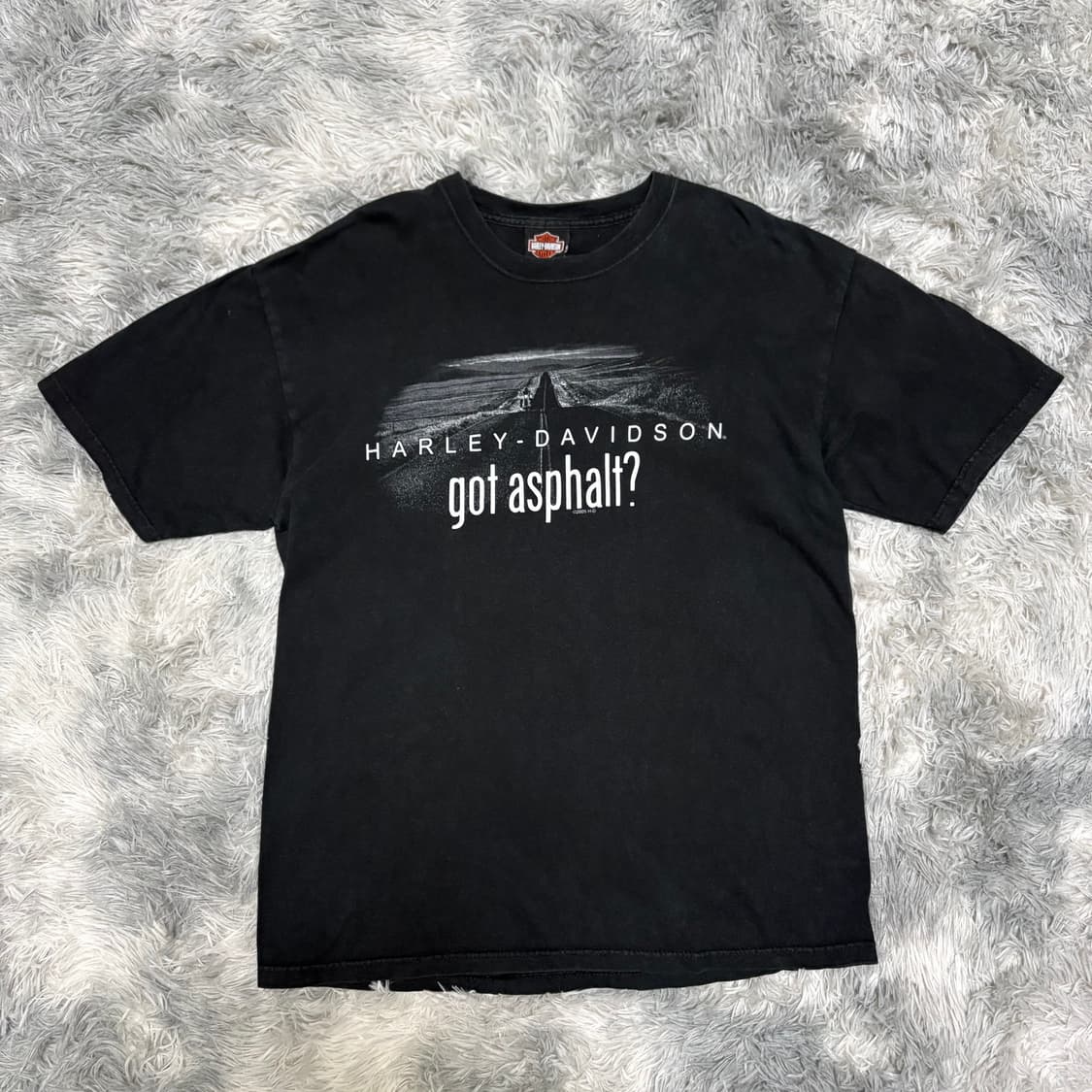 빈티지 할리데이비슨 “Got Asphalt?” 티셔츠 상품이미지2