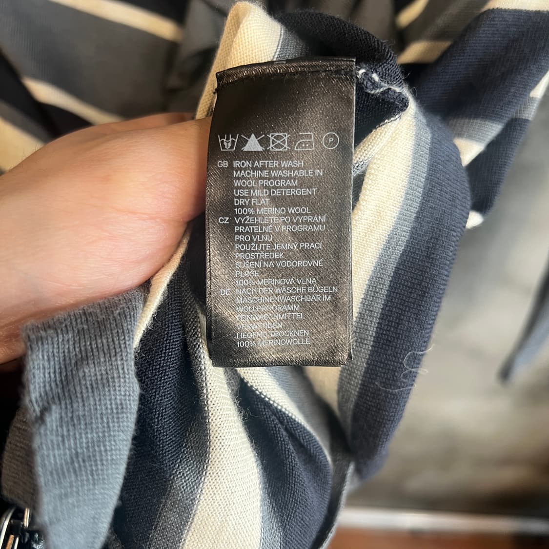 마르니 H&M 러플 스트라이프 자켓 상품이미지9