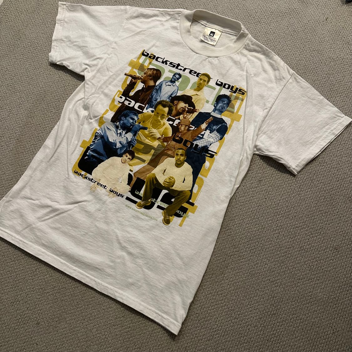 90s 백스트리트보이즈 (Backstreet Boys) 빈티지 티셔츠 상품이미지4