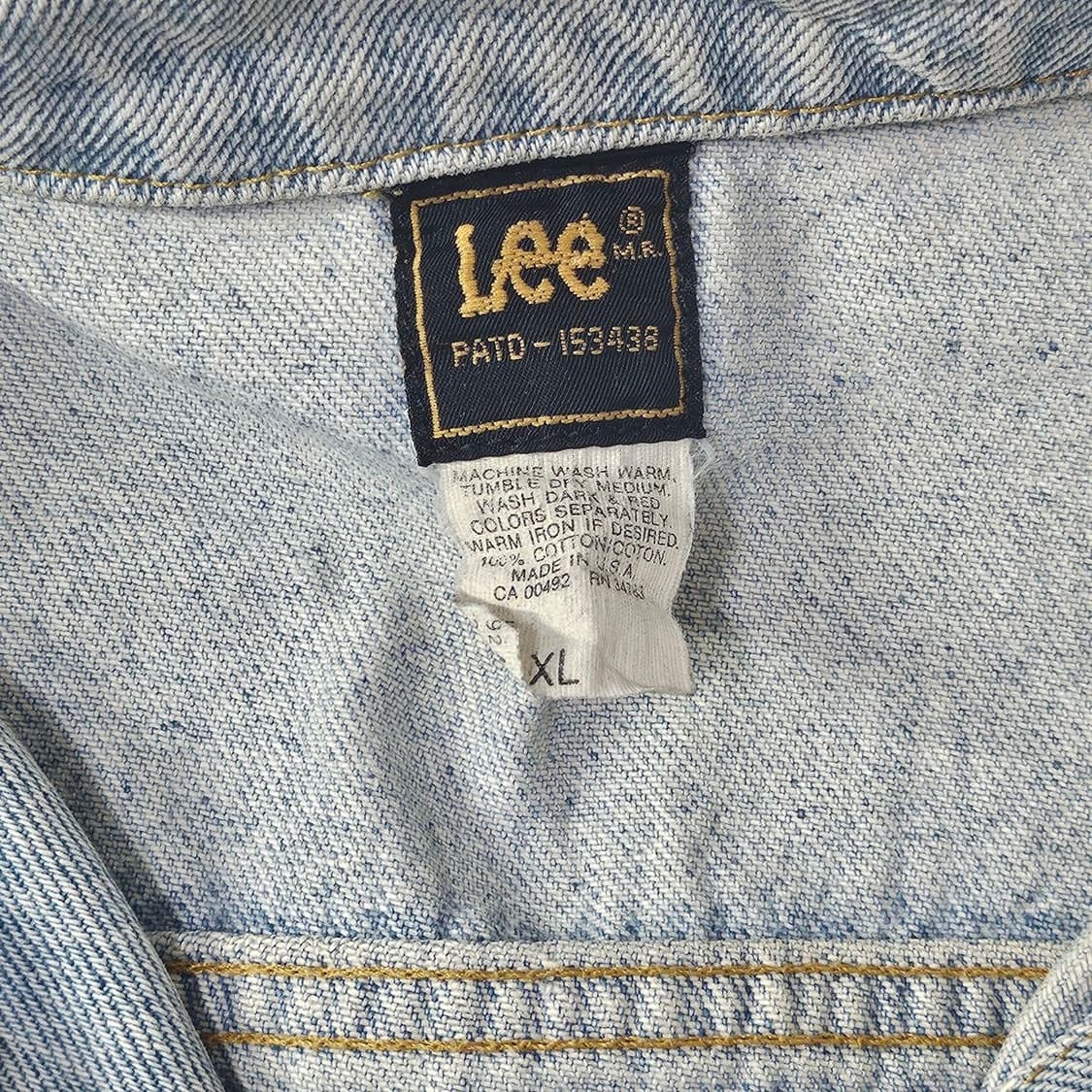 80‘s LEE x Hard Rock Cafe 데님 자켓 L021 상품이미지5