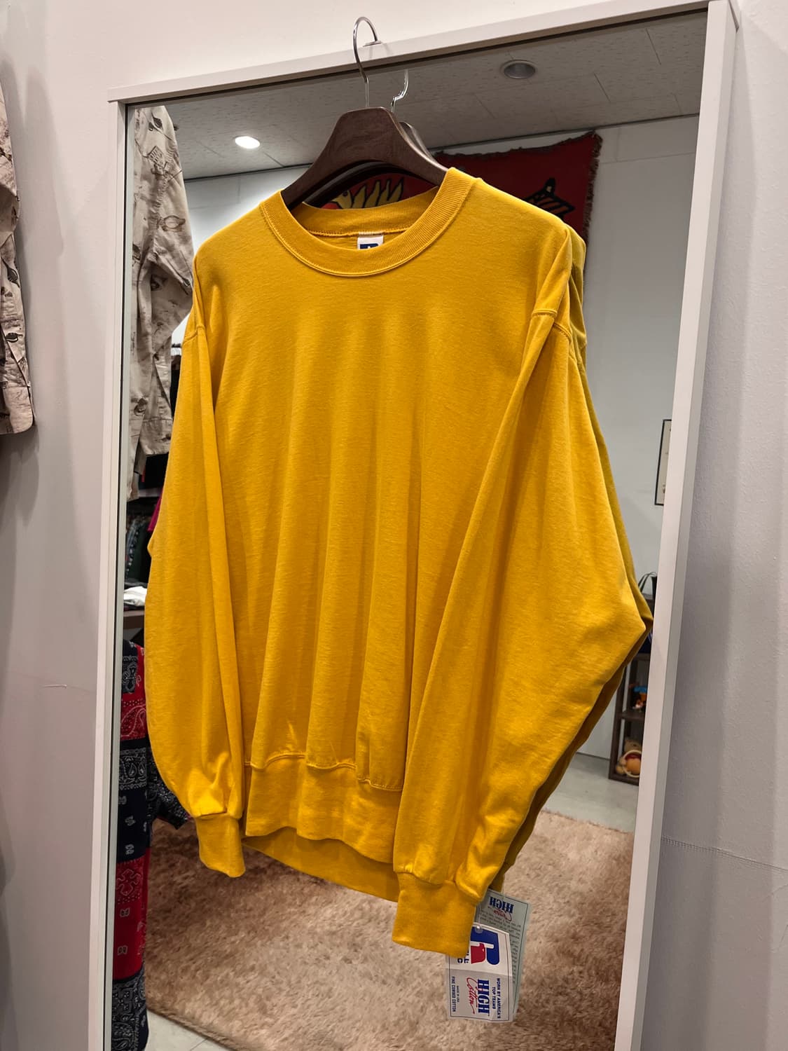 90s Russell 러셀 플레인 롱슬리브 (made in USA) 상품이미지1