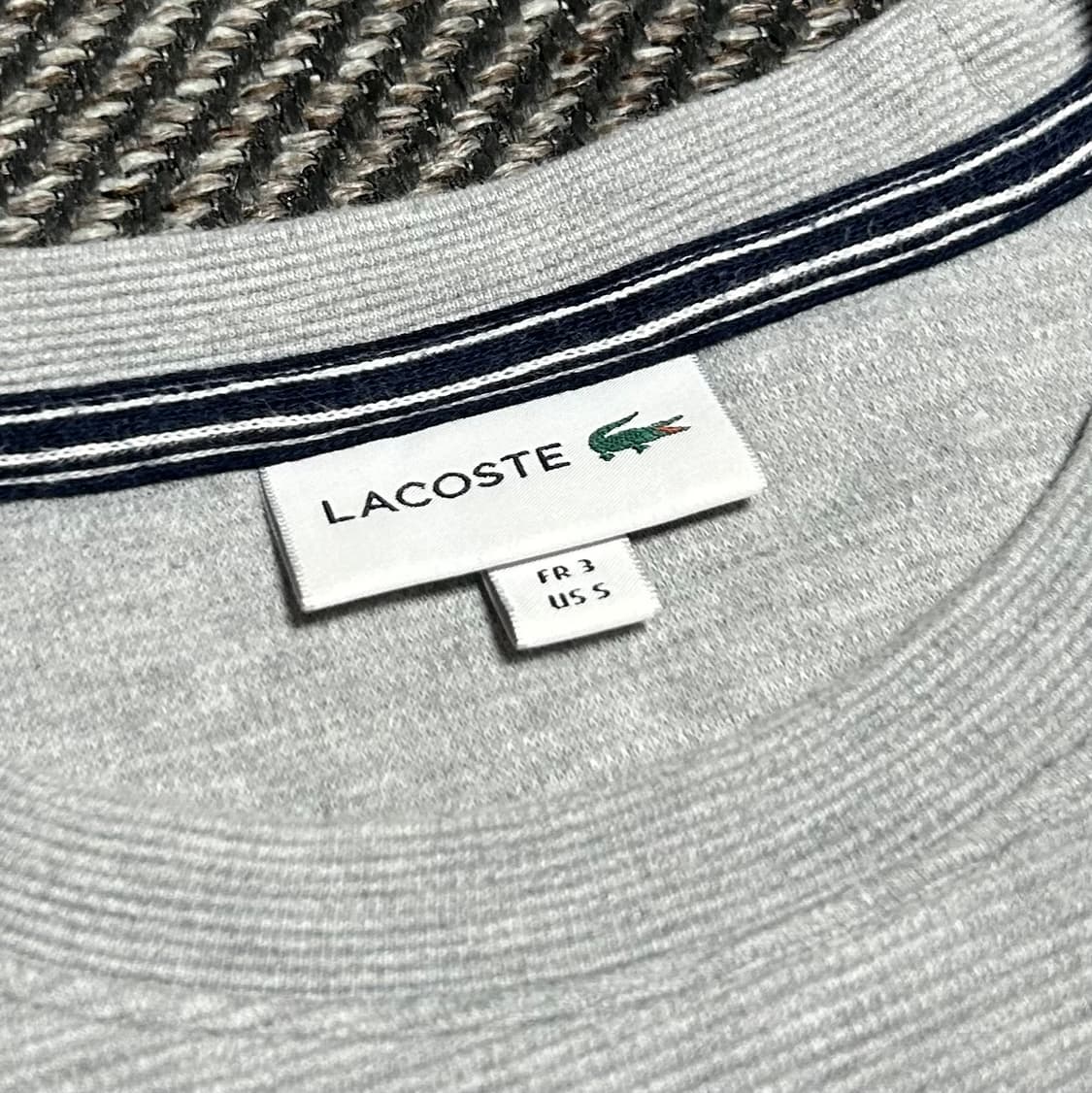 [M] Lacoste 라코스테 신형 컬러블럭 맨투맨 상품이미지5