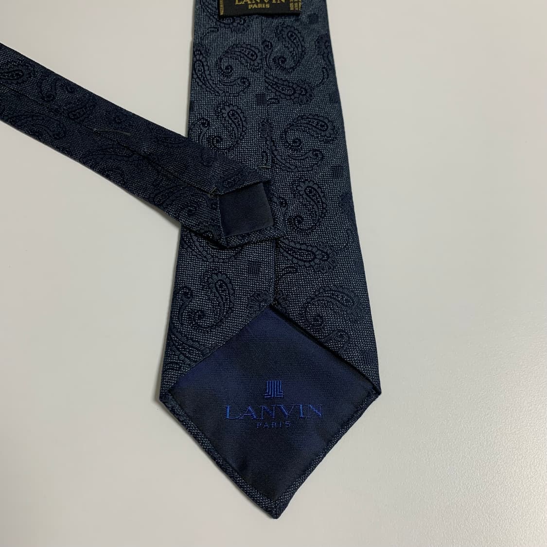 랑방(LANVIN) 페이즐리 클래식넥타이 명품 결혼식코디 A+ 등급 상품이미지6