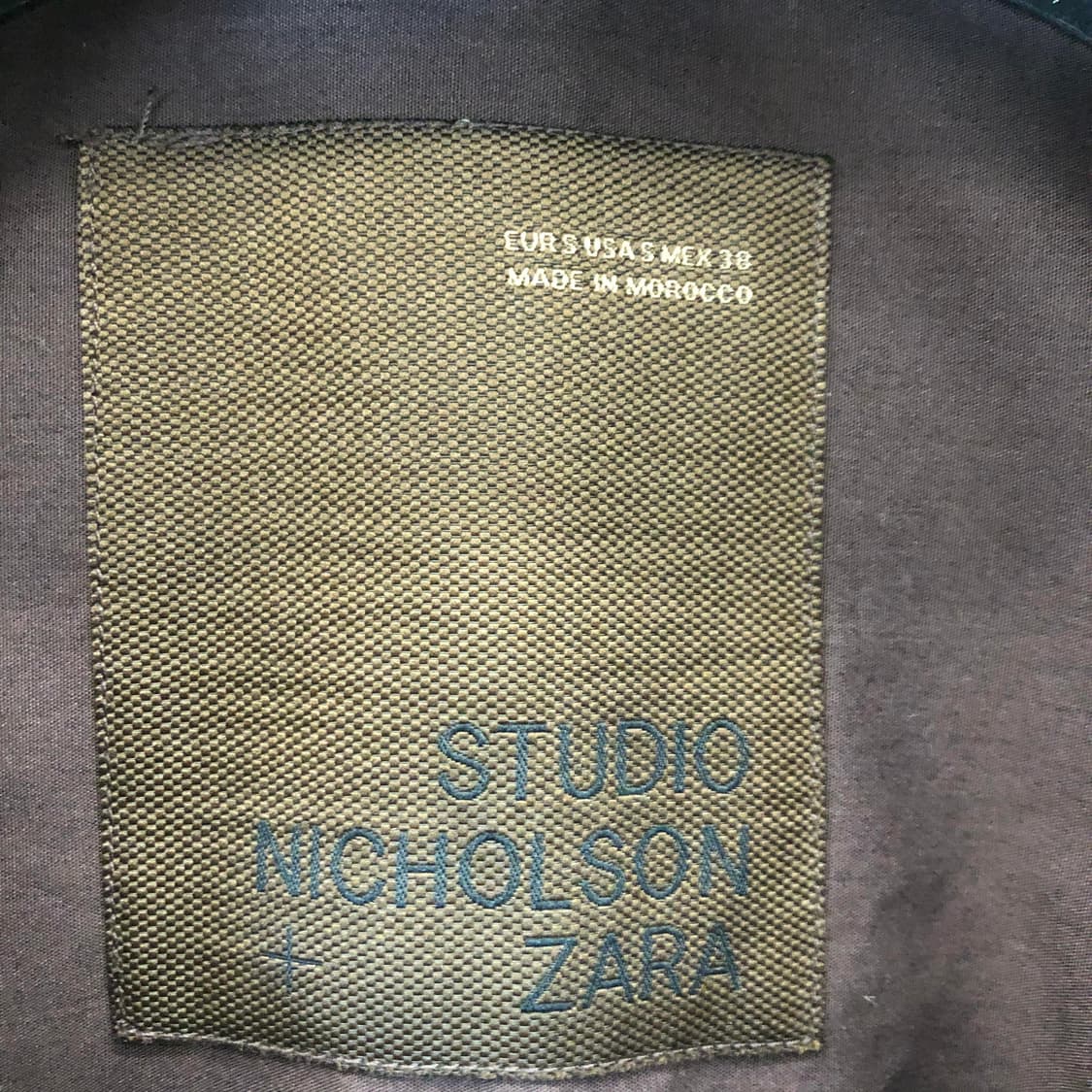 자라 스튜디오니콜슨 포켓 오버셔츠자켓 S 상품이미지5