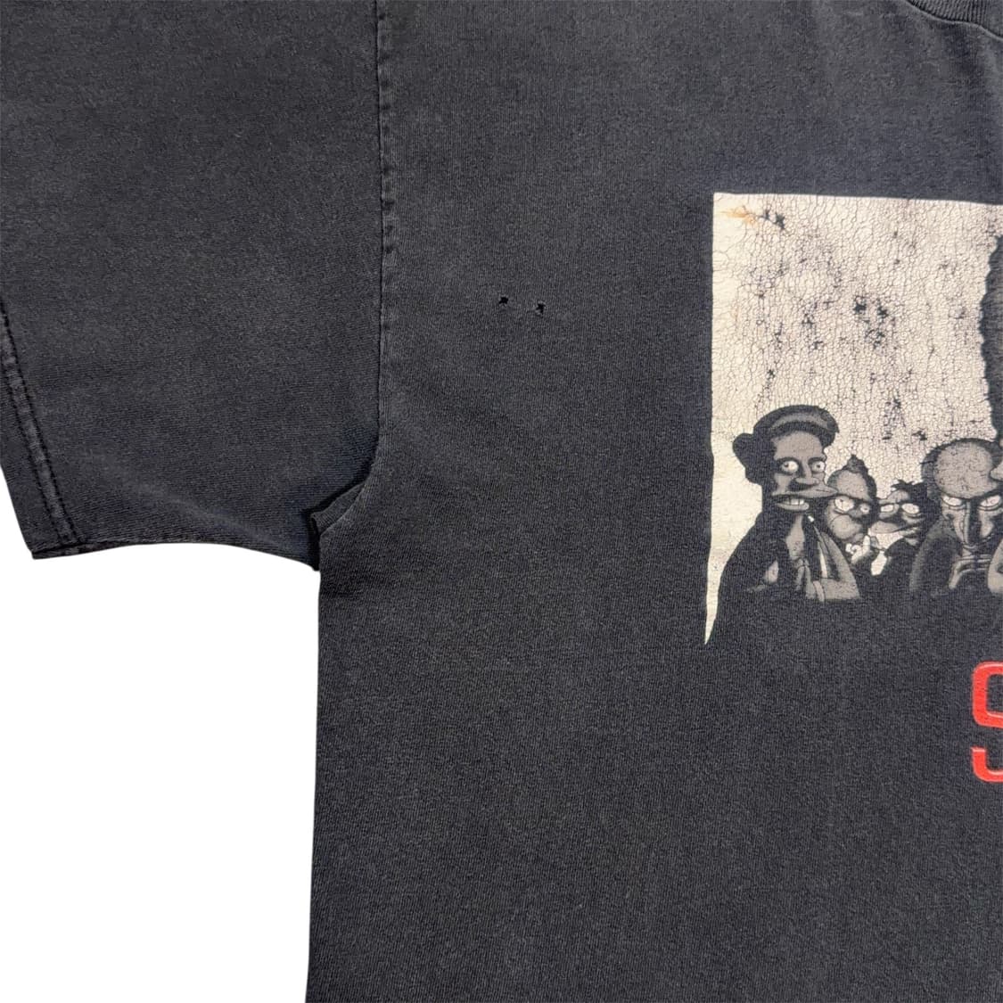 빈티지 00s 심슨 소프라노 패러디 티셔츠 상품이미지4