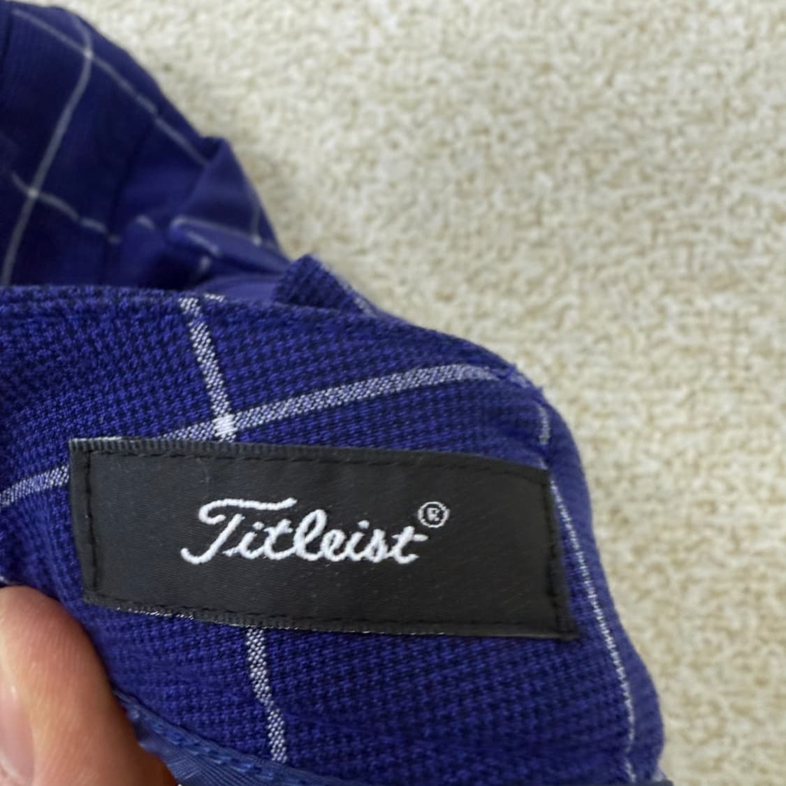 [27] 타이틀리스트 여성 골프웨어 체크패턴 팬츠 0108T1 상품이미지4