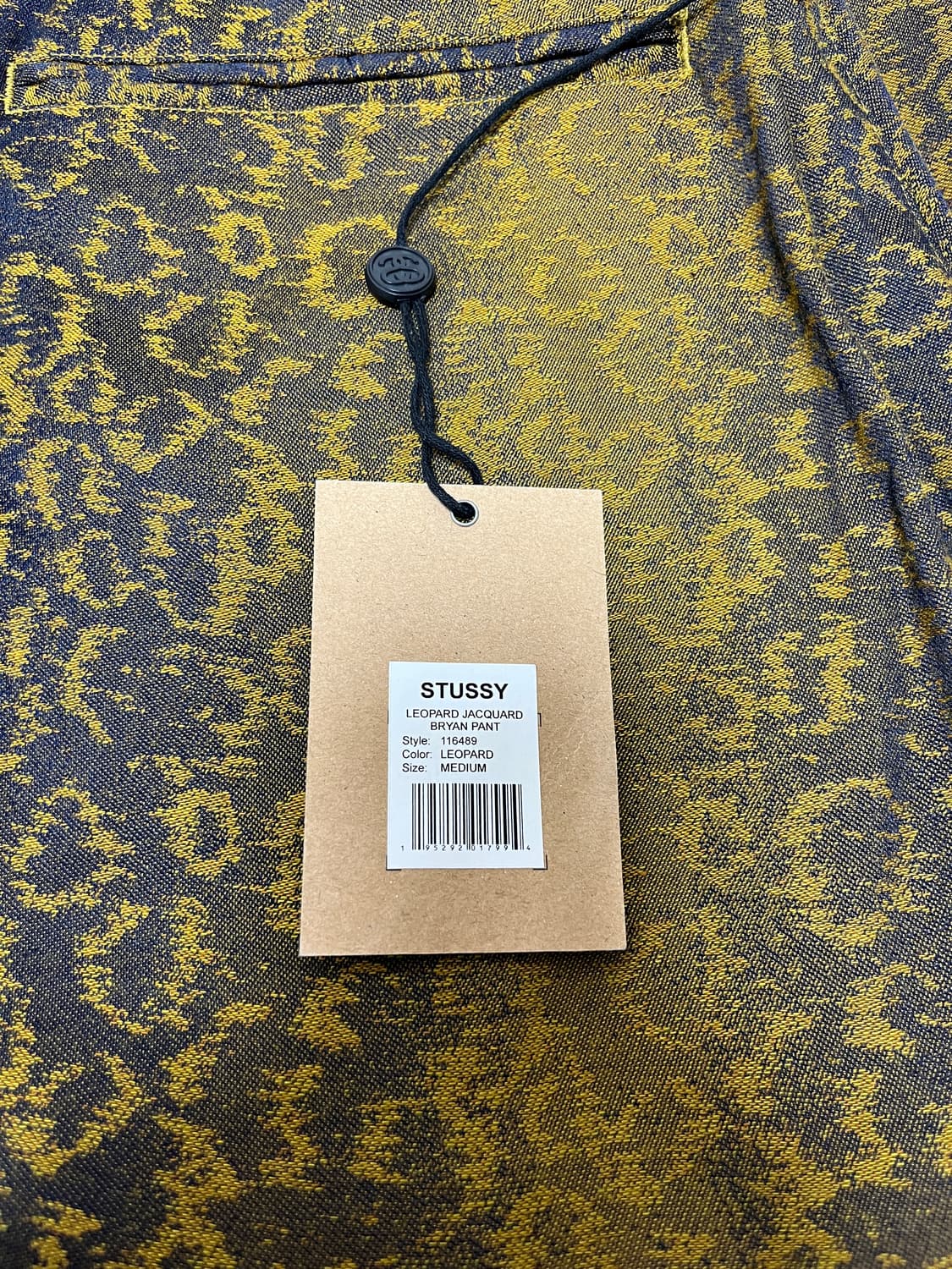 [M] 스투시 레오파드 자카드 브라이언 팬츠 상품이미지9