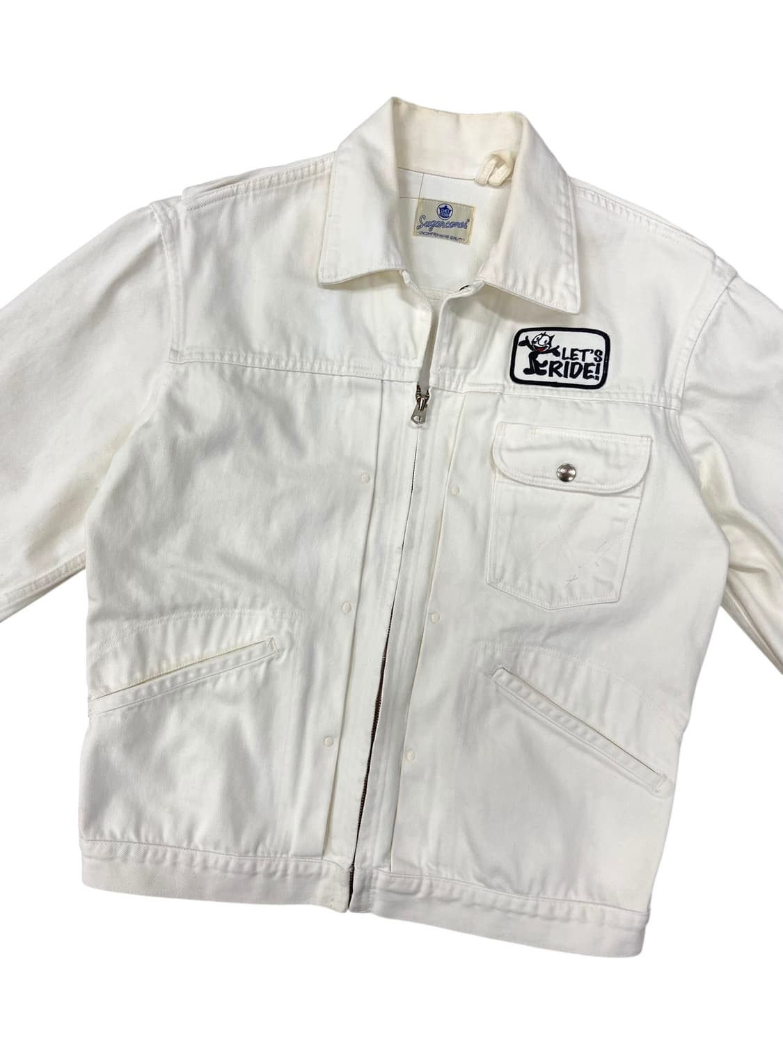 슈가케인 화이트 데님 자켓 상품이미지6