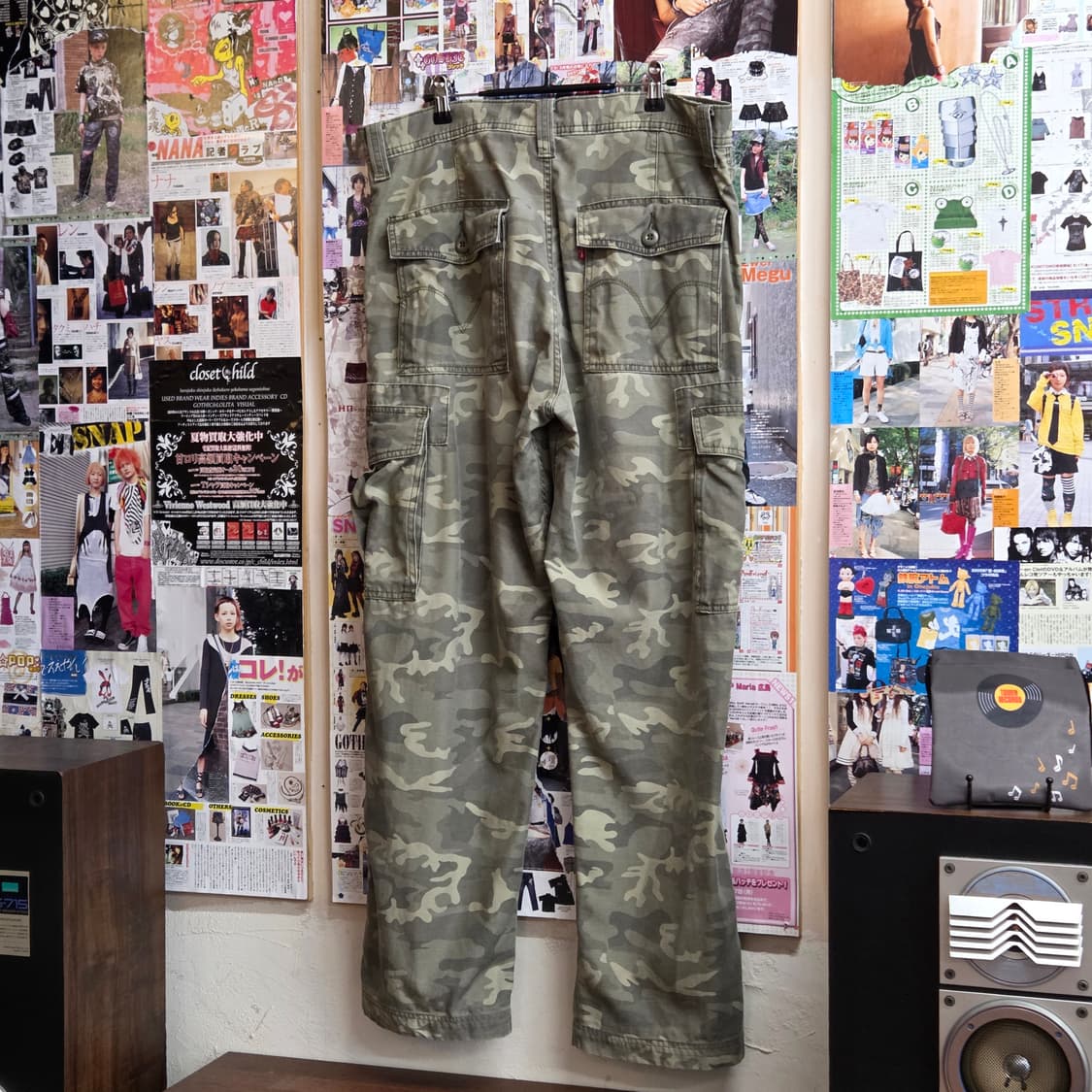 리바이스 밀리터리 카모 카고 팬츠 상품이미지2