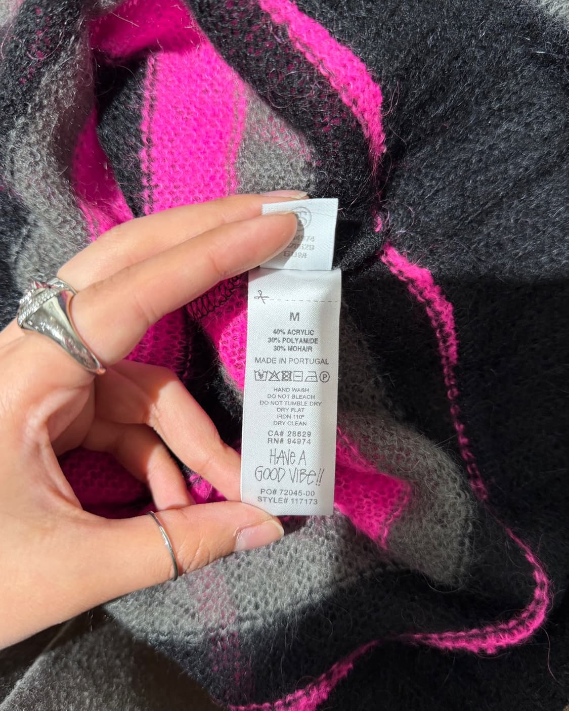 스투시 스트라이프 스웨터 베스트  상품이미지9