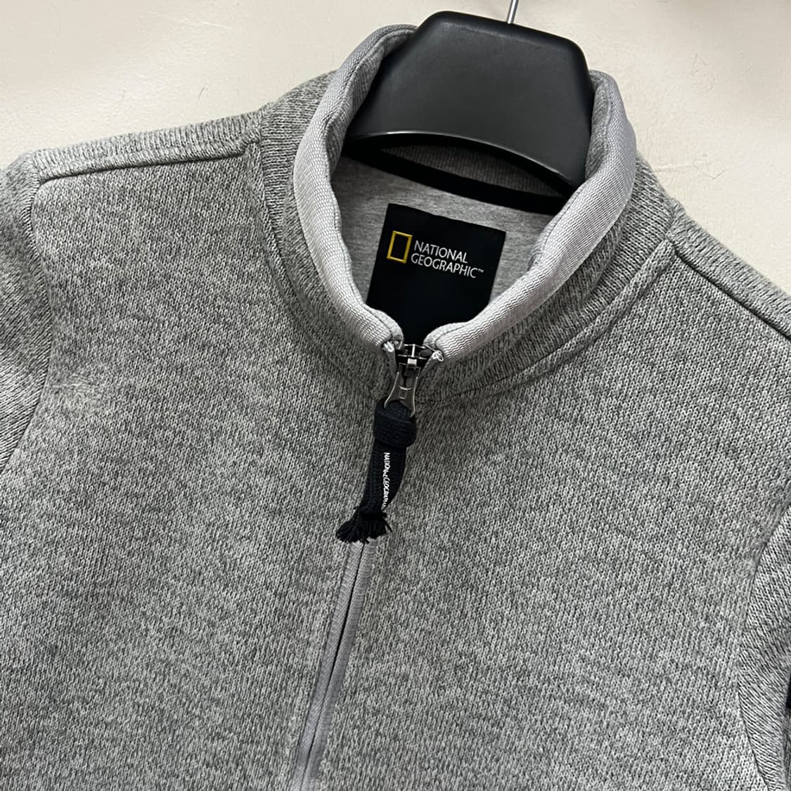 내셔널지오그래픽 플리스 니트 풀집업 S 상품이미지3
