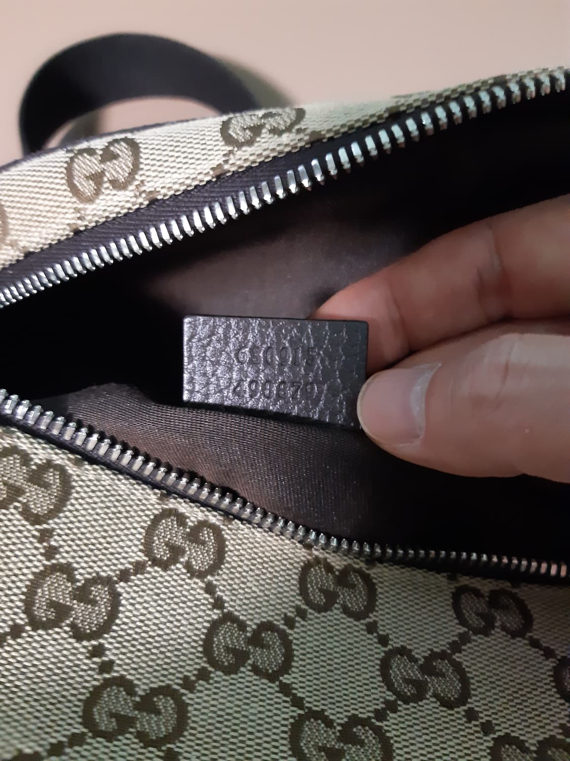 구찌 힙색 GG캔버스 벨트백 상품이미지8