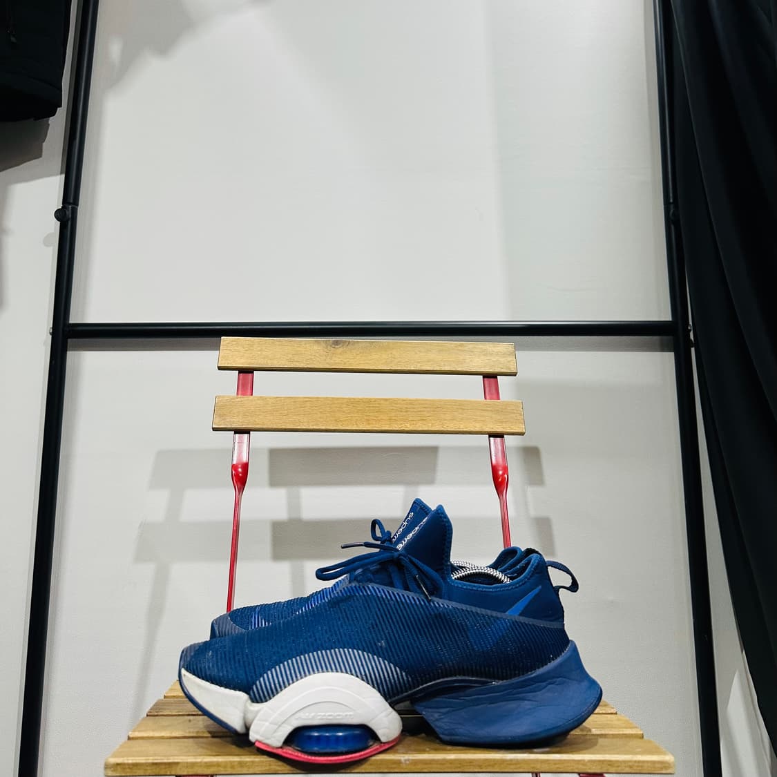 290) 나이키 운동화 남성 남자 신발 에어 줌 슈퍼랩 네이비 상품이미지4