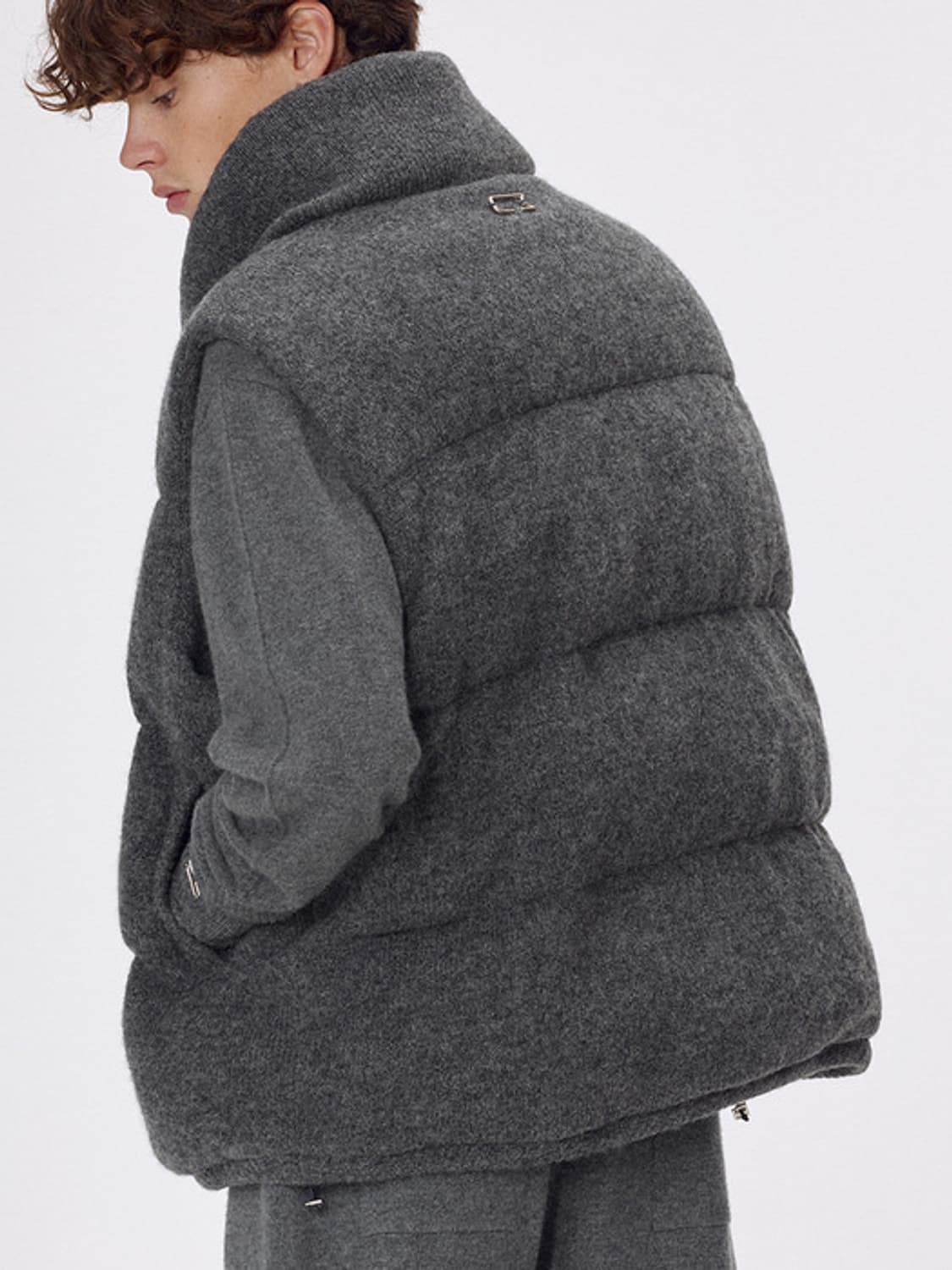 우마뭉 23시즌 니트패딩조끼 L 상품이미지1