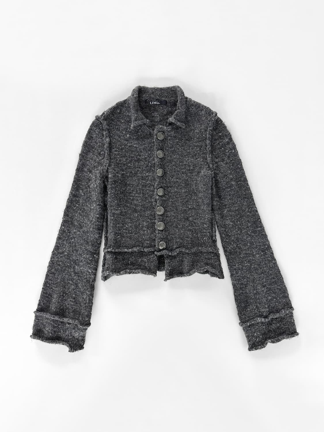 리미 푸 울 블랜드 크롭 니트 자켓 상품이미지2