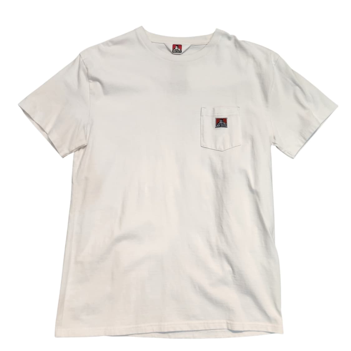 벤 데이비스 포켓 반팔티 화이트 (XL) 상품이미지1