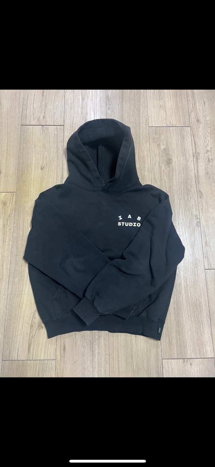 아이앱 스튜디오 후드티 블랙 M 상품이미지1
