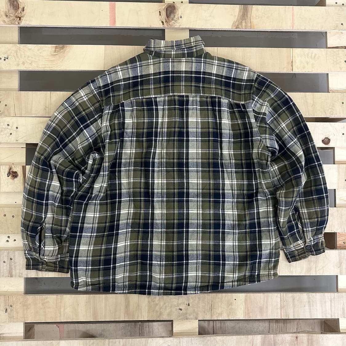 랭글러 플리스 체크 셔츠 자켓 상품이미지4