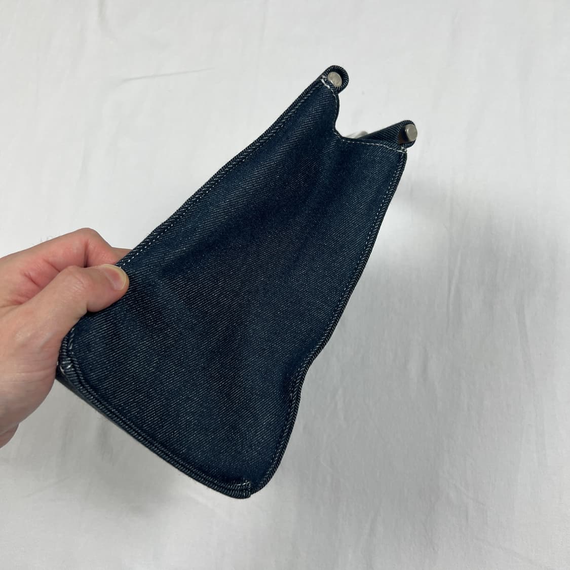 꾸레쥬 꾸레주 courreges 로고 데님 토트백 가방 상품이미지3