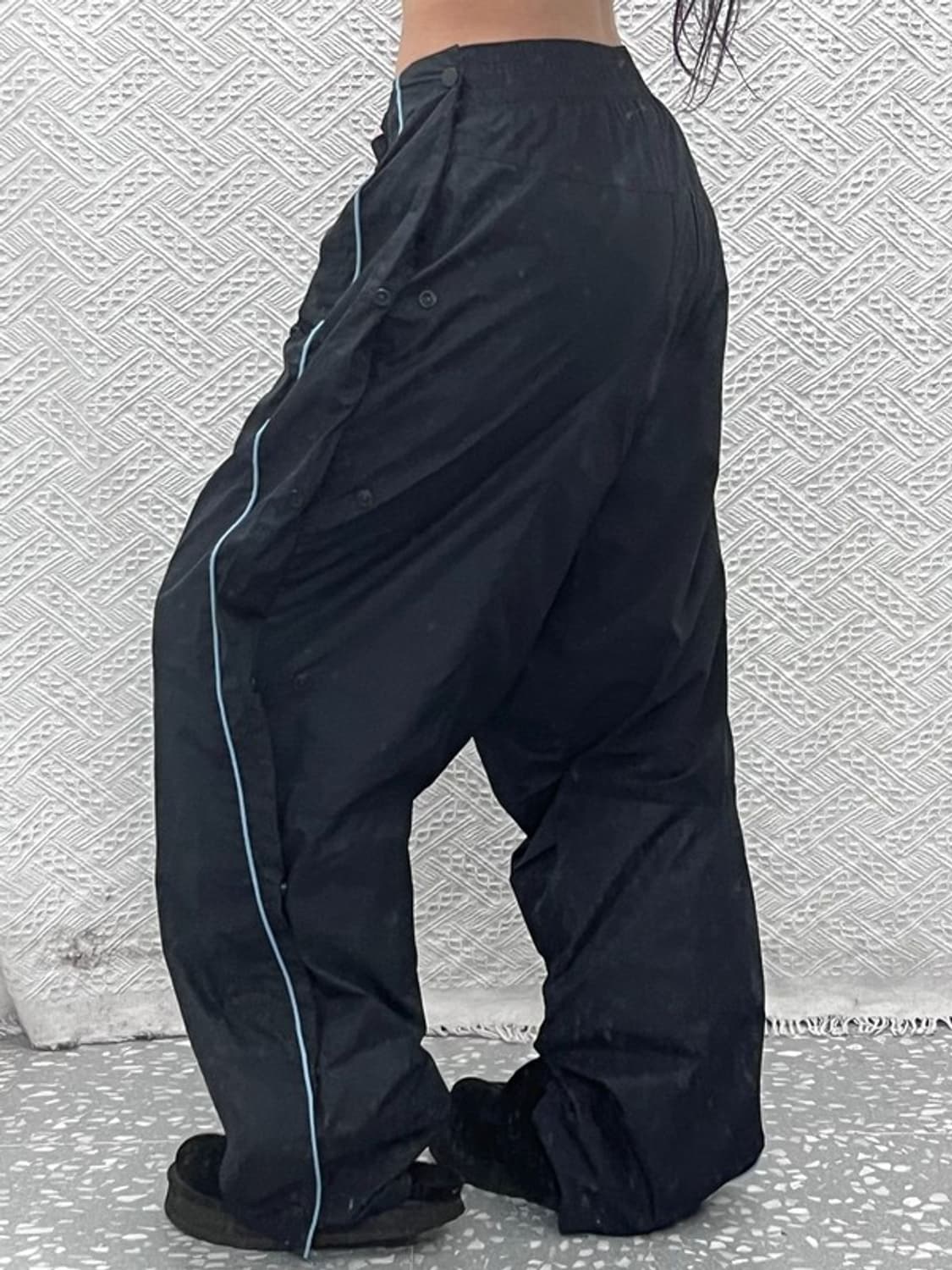 나이키 빈티지 스트릿 사이드버튼 바람막이 트랙팬츠 90 C11849 상품이미지2