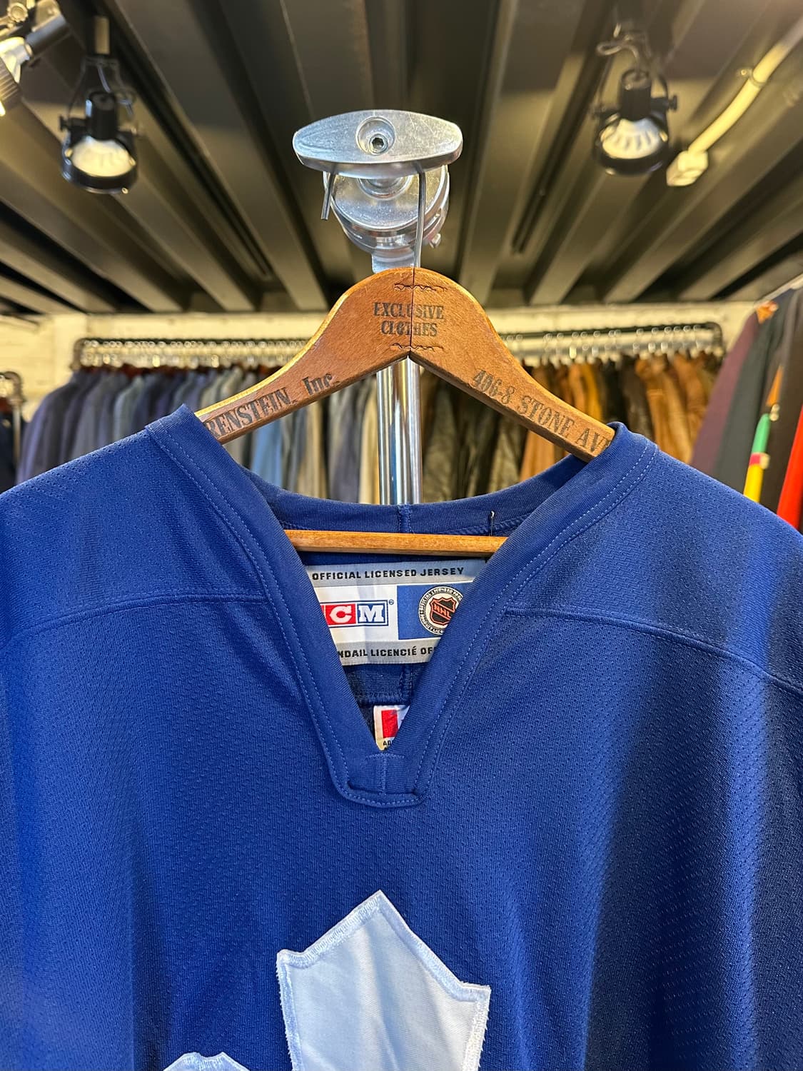 90-00s CCM NHL 토론토 메이플리프스 메쉬 하키 져지 상품이미지3