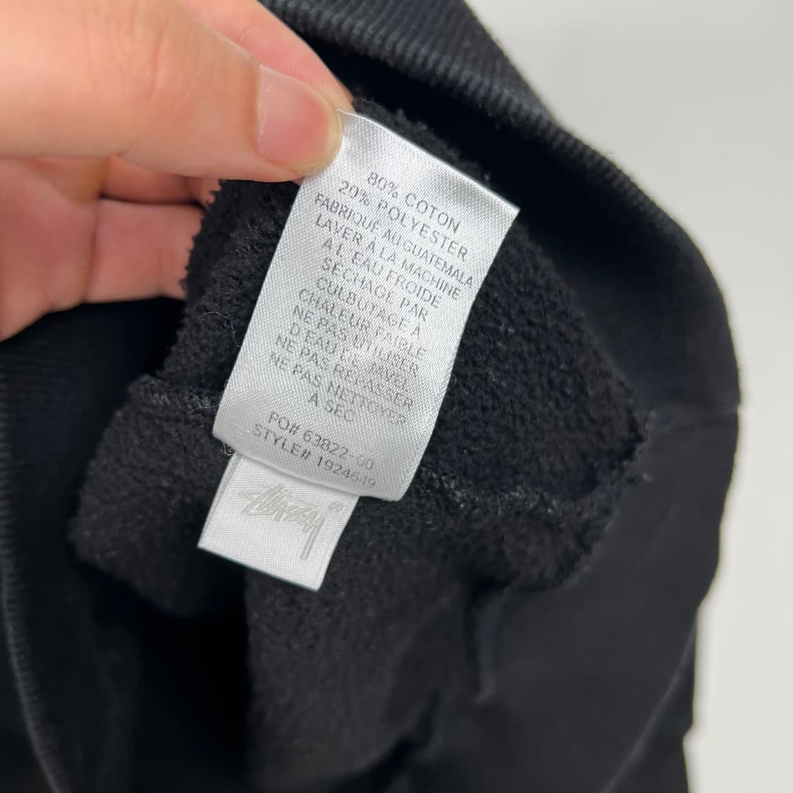 Stussy 스투시 빅 스탁로고 후드티 상품이미지8