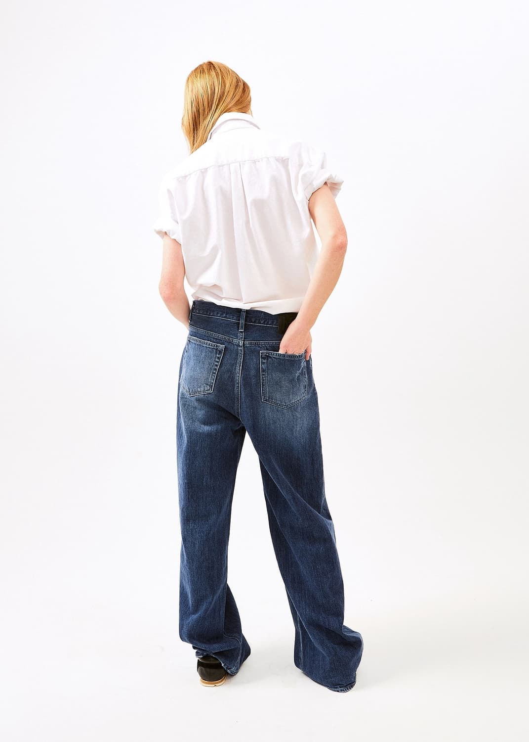 라벨아카이브 엘리엇 와이드핏 데님 M(2) 상품이미지3