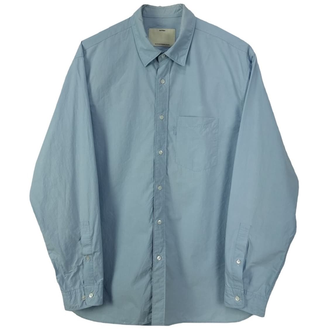 [포터리] 솔리드 셔츠 스카이 P01454 상품이미지2