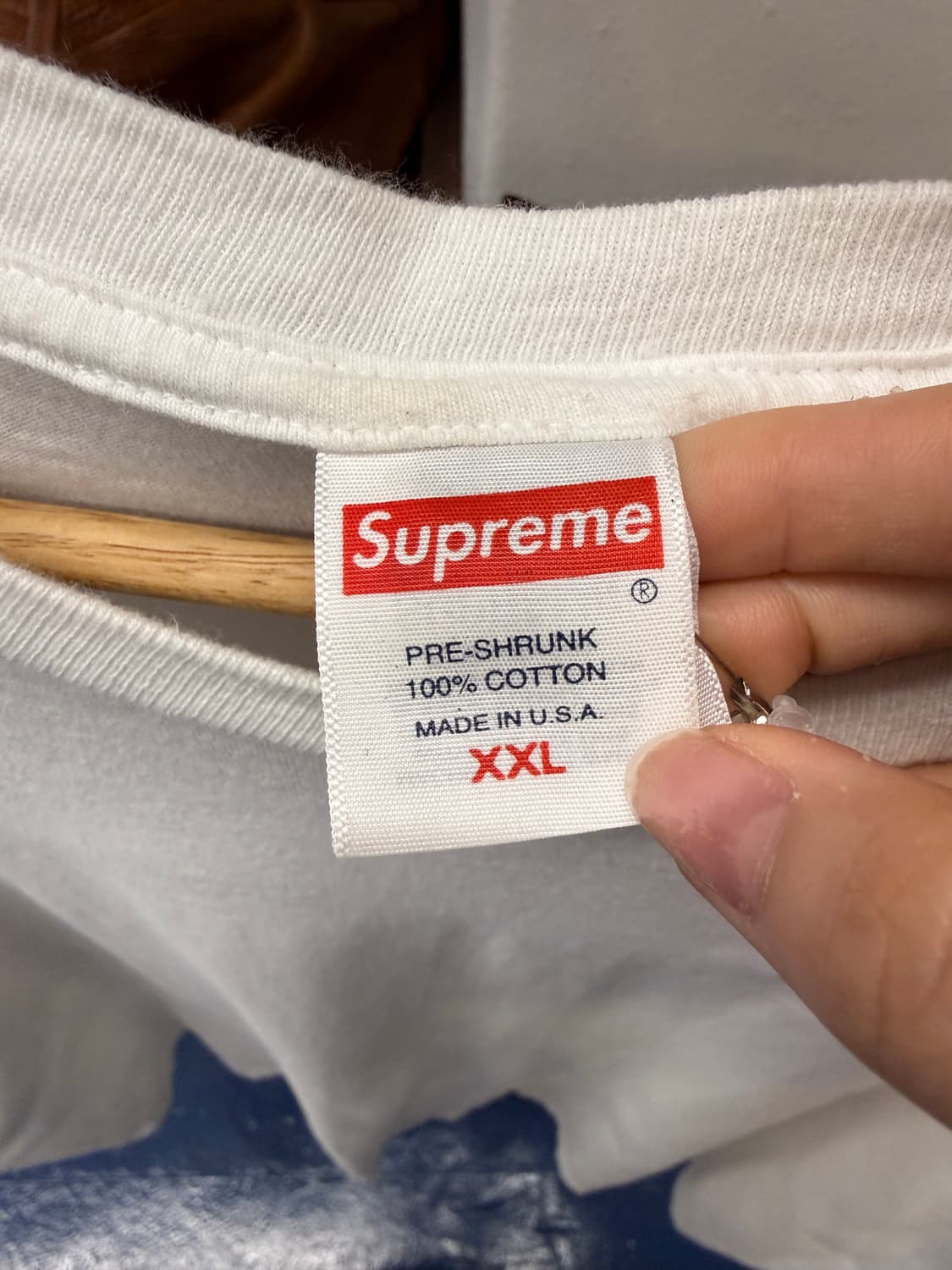 Supreme 슈프림 패치 워크 프린팅 반팔티 상품이미지5