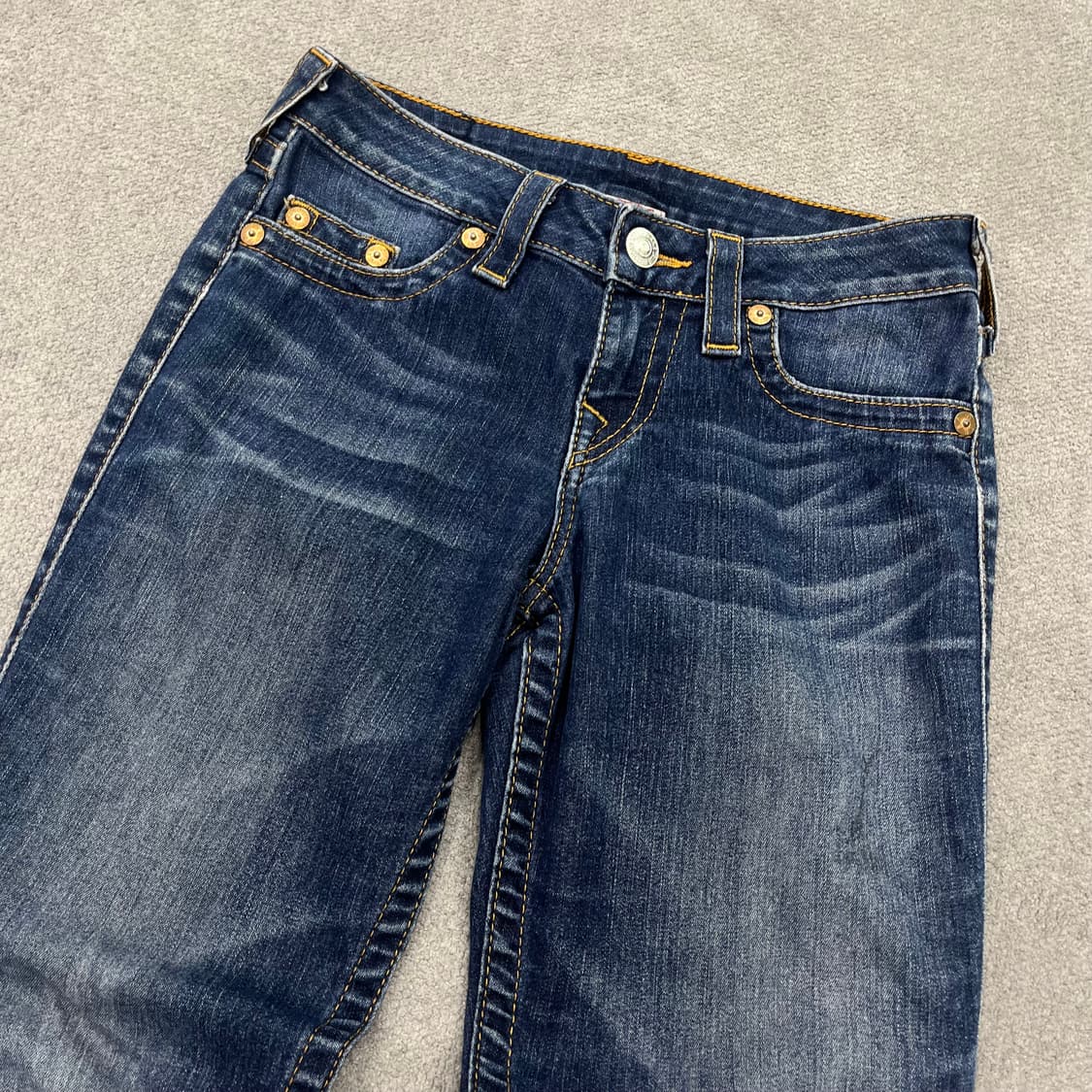 26 트루릴리전 하이 라이즈 워싱데님 상품이미지3