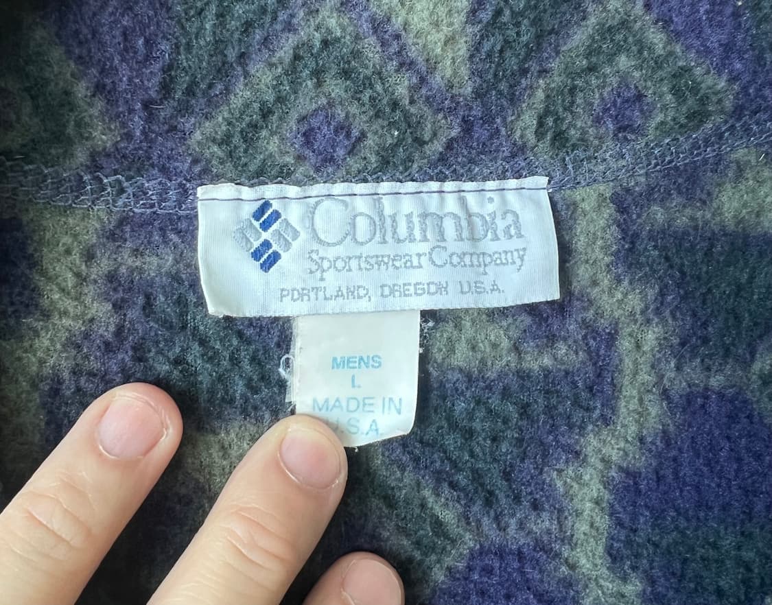 USA 컬럼비아 풀오버 아즈텍 L사이즈 상품이미지3