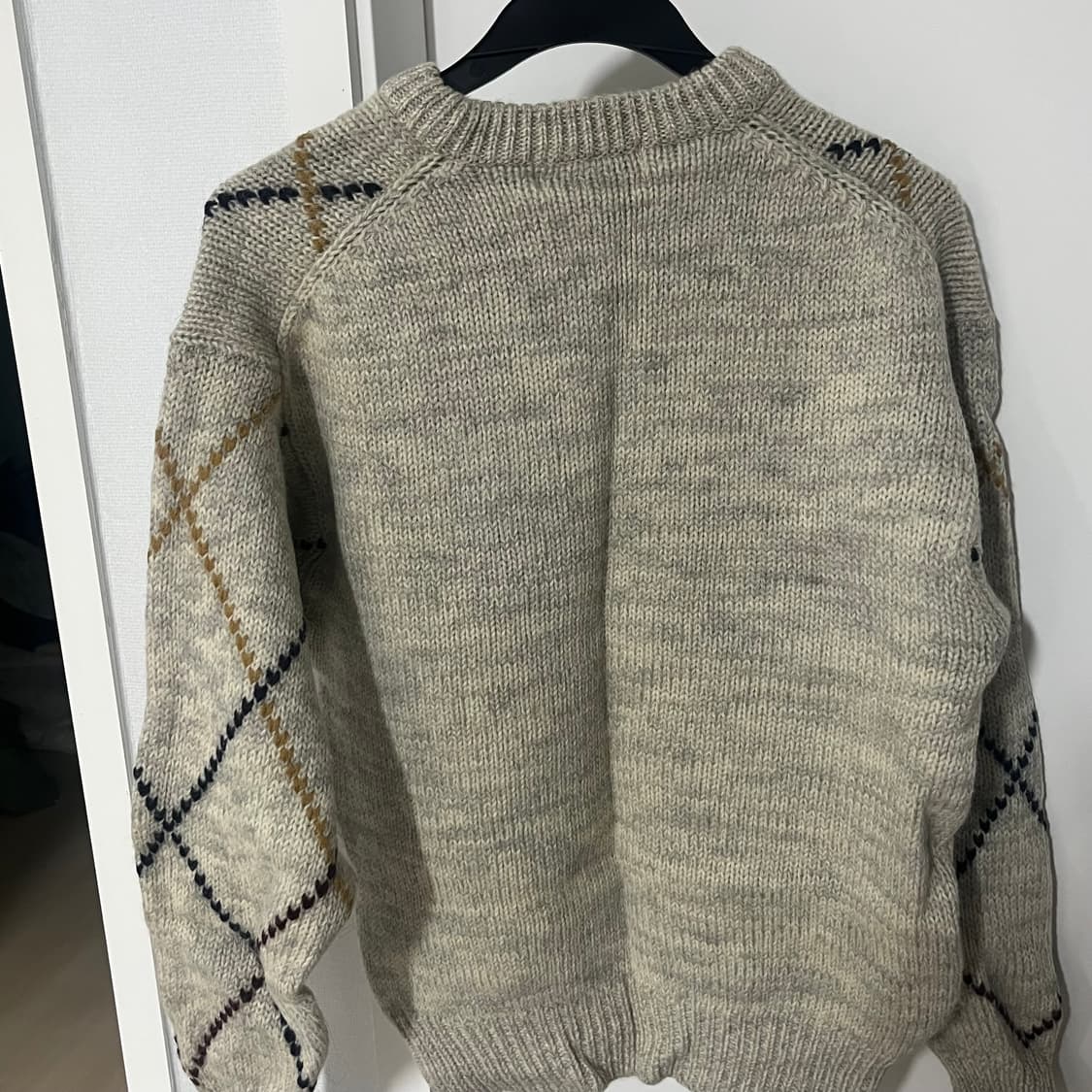 [MCGREGOR]아가일 오리 패턴 니트 스웨터 상품이미지3