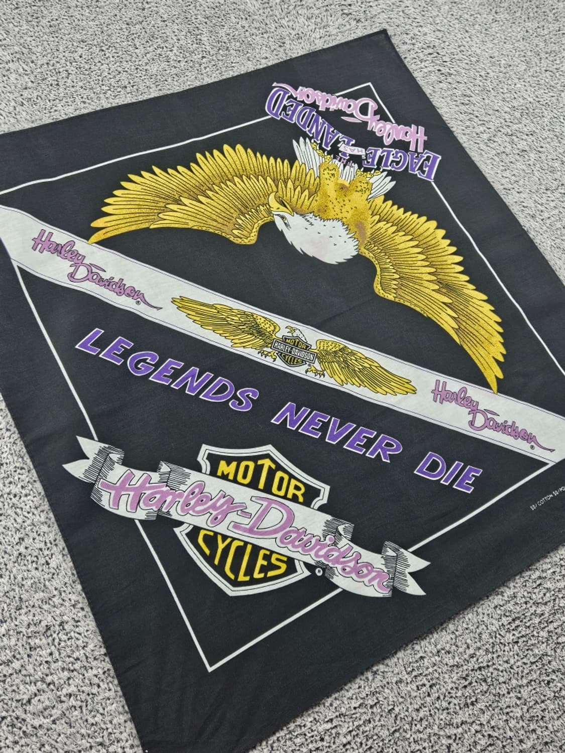 USA 할리데이비슨 반다나 ( 56X56 ) / 11702 상품이미지2