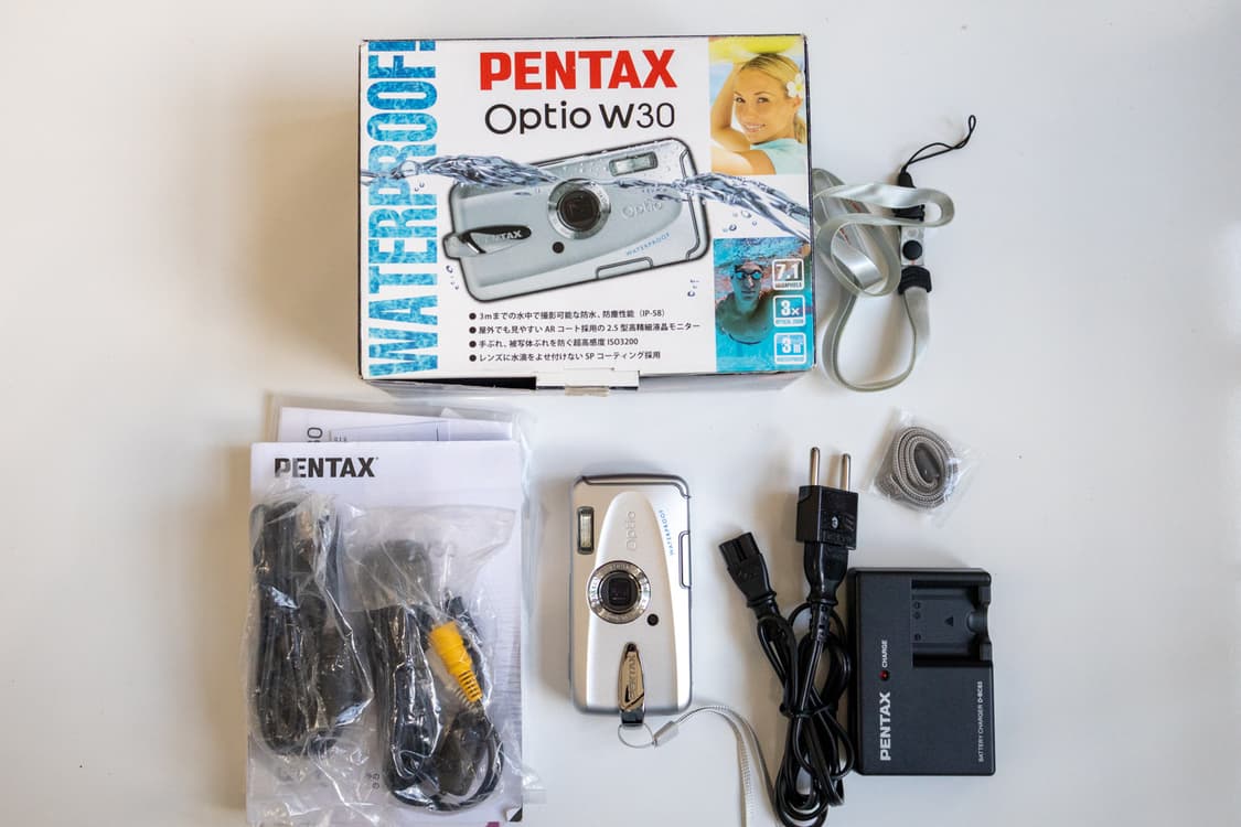 Pentax Optio W30 / 빈티지 디지털 카메라 상품이미지9