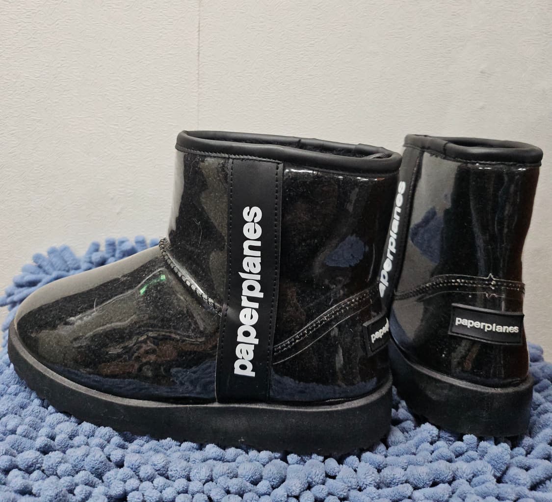 페이퍼플레인즈 블랙 패딩 방한 부츠 230 상품이미지1