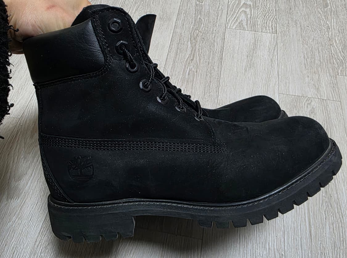 팀버랜드 6인치 워터프루프 프리미엄 블랙부츠(255~260) 상품이미지5