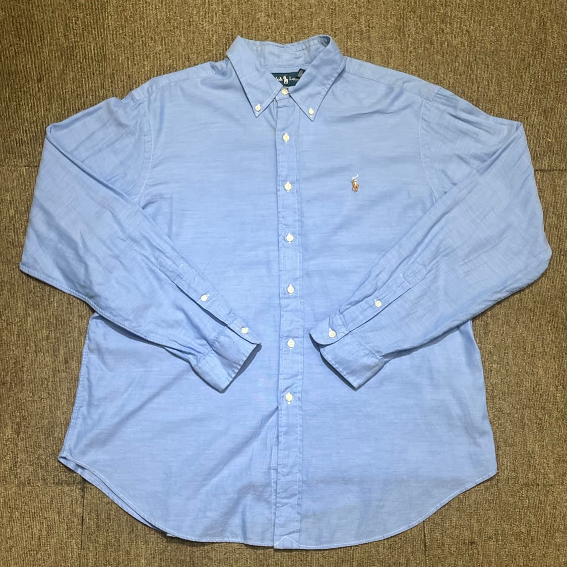 (XL) POLO 폴로 랄프로렌 솔리드 셔츠 클래식핏 상품이미지3