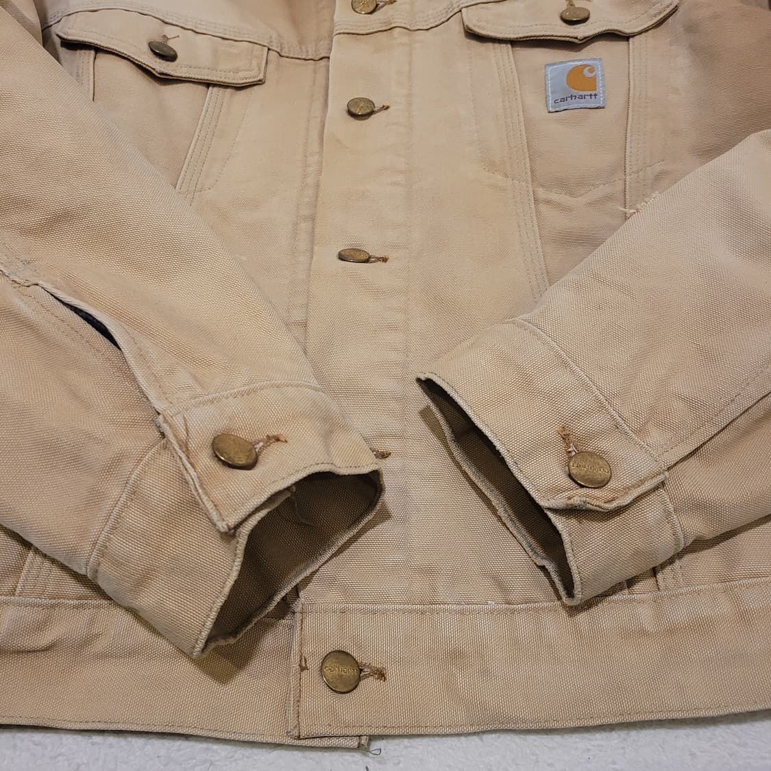 칼하트 90s J09 트러커 자켓 46 상품이미지4