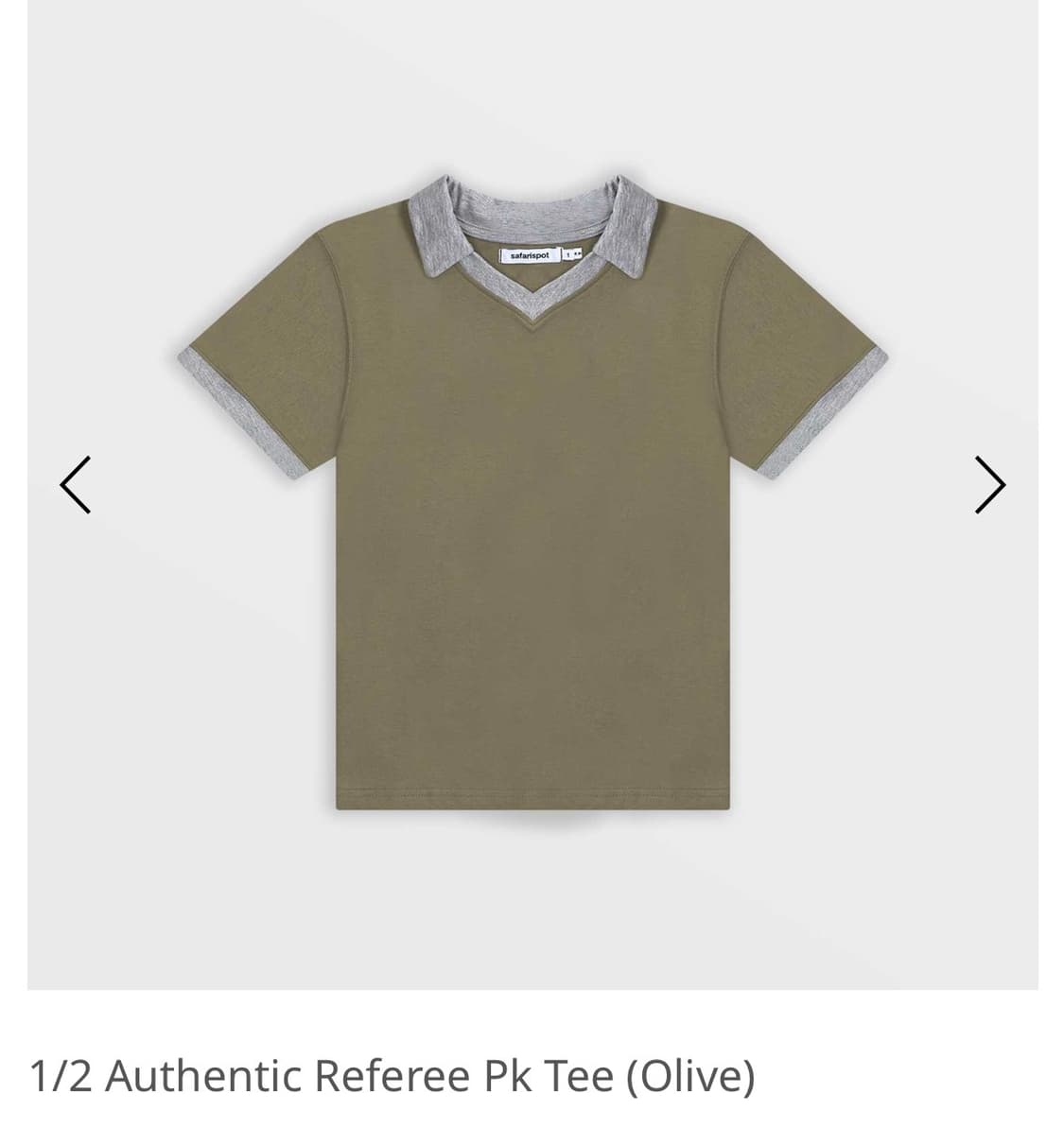 사파리스팟 Pk tee olive 상품이미지1