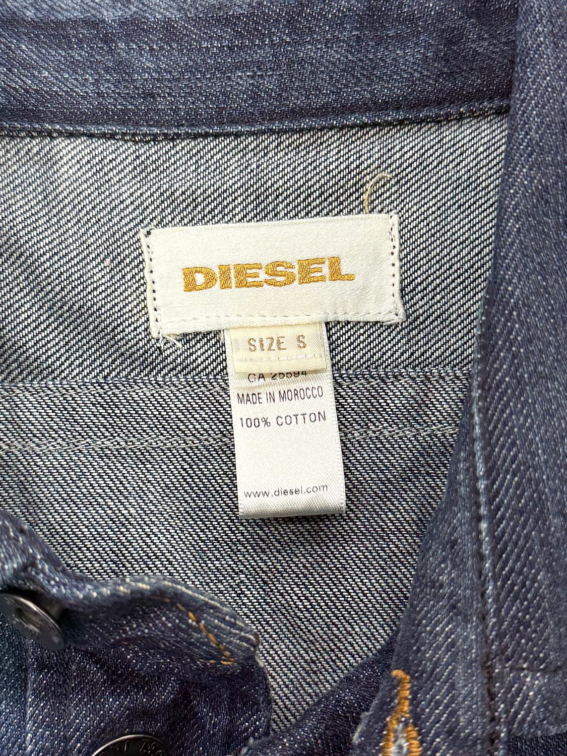 디젤 인디고 블루 프론티어 웨스턴 멀티 데님 자켓 상품이미지7