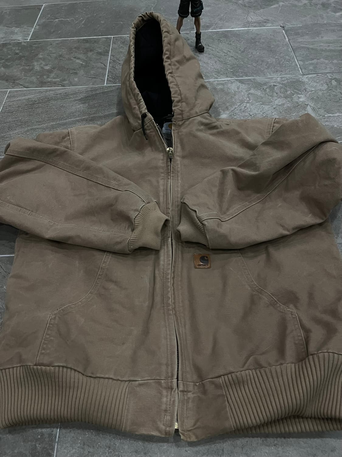 (XL) 칼하트 덕 액티브 후드자켓 J130 DKB 다크브라운 상품이미지6