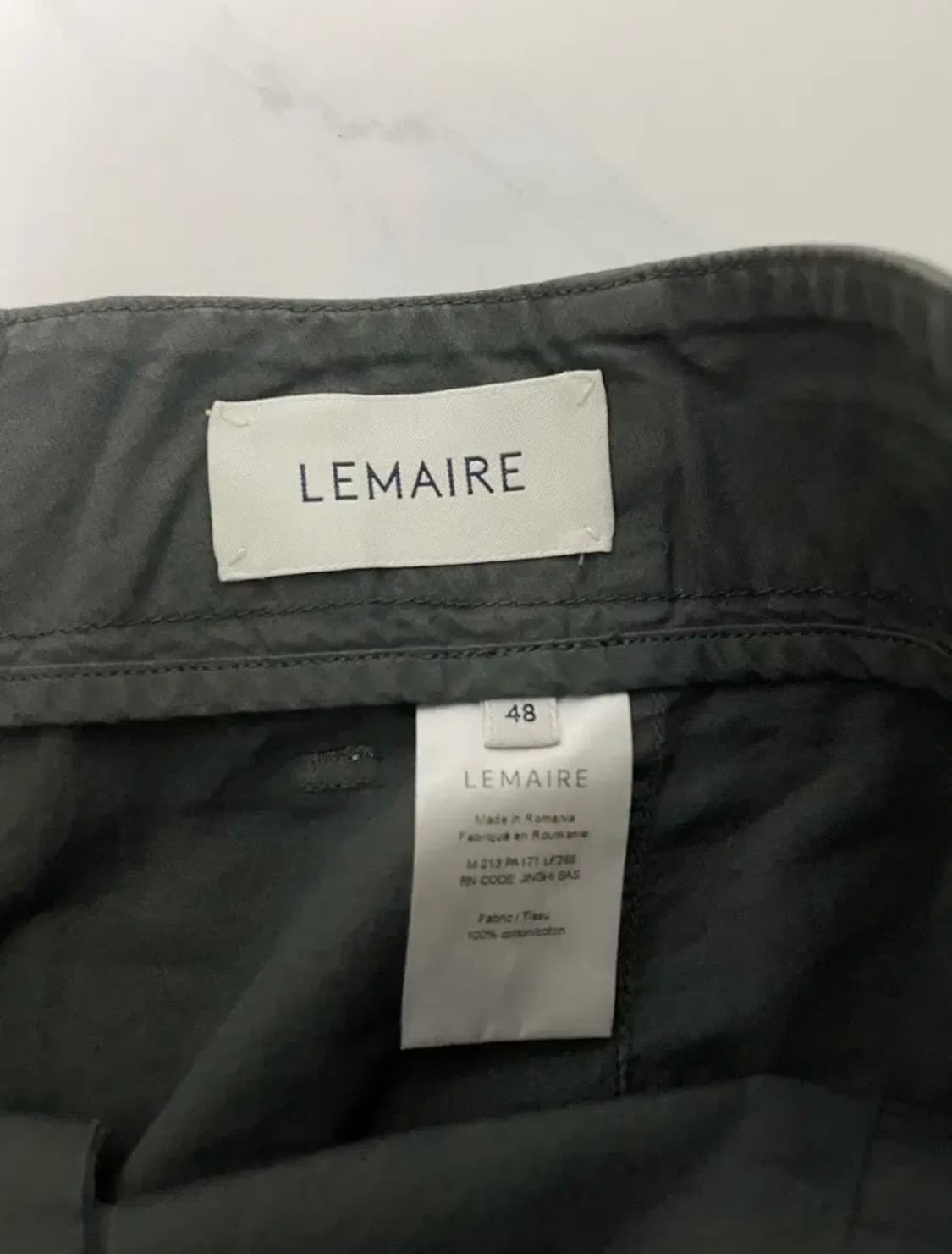 르메르 트렌치 셋업 50/48 딥포레스트 상품이미지7