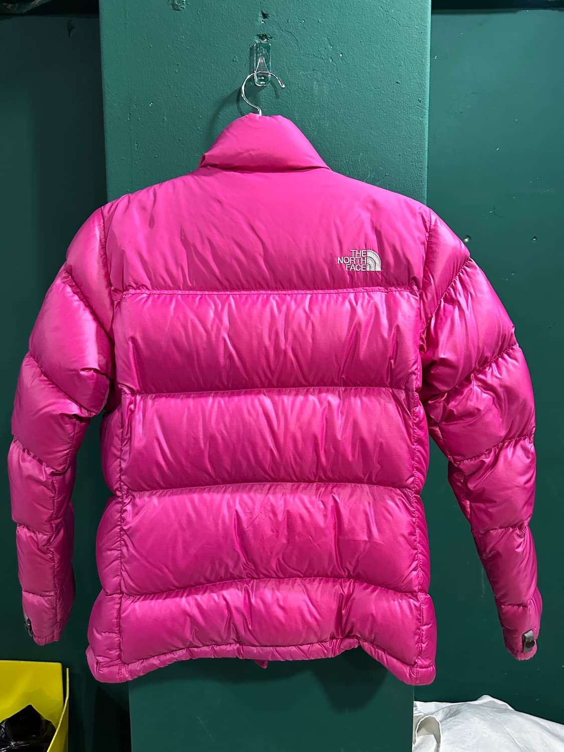 노스페이스700 핑크 눕시패딩 M 상품이미지2