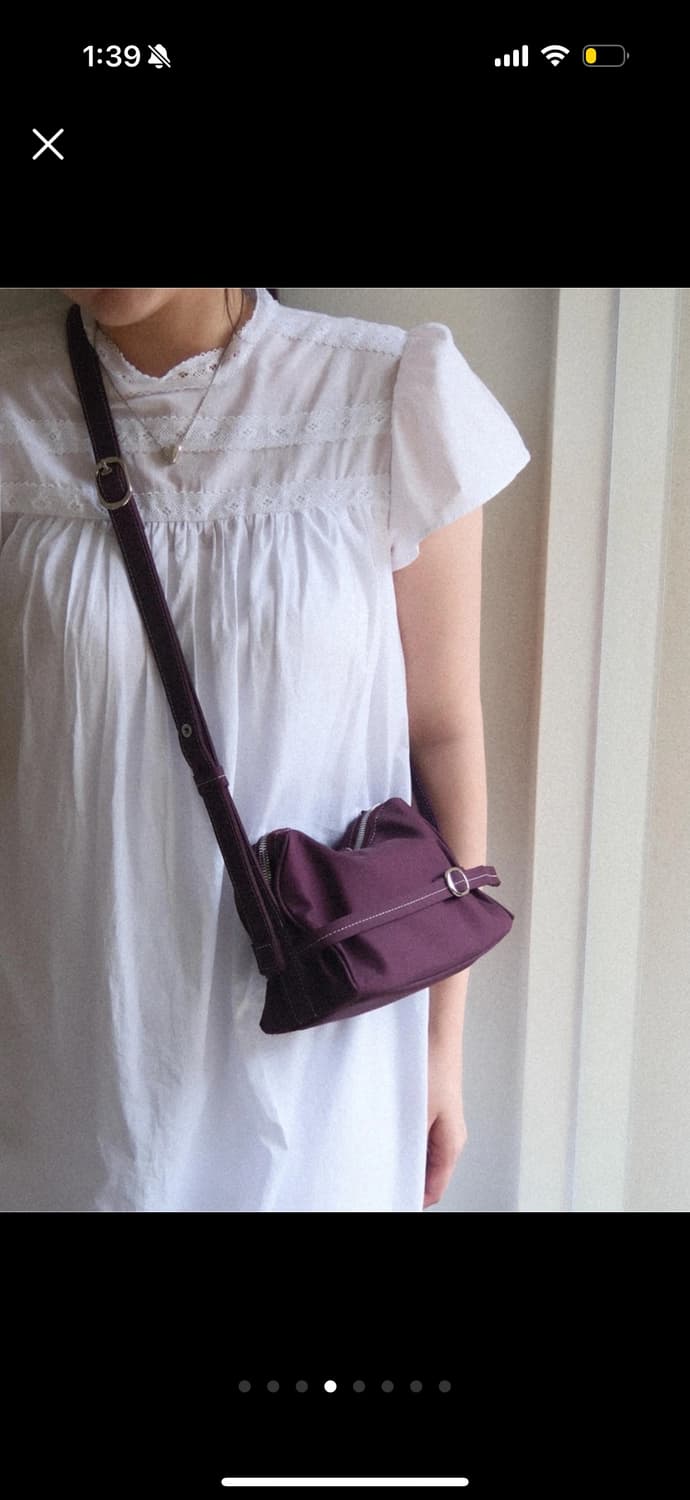 HYEKI POTY MINI CROSS BAG / PURPLE 상품이미지4