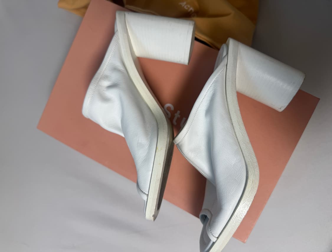 (정가 65만) 아크네스튜디오 오픈토 뮬 37 박스O 상품이미지2