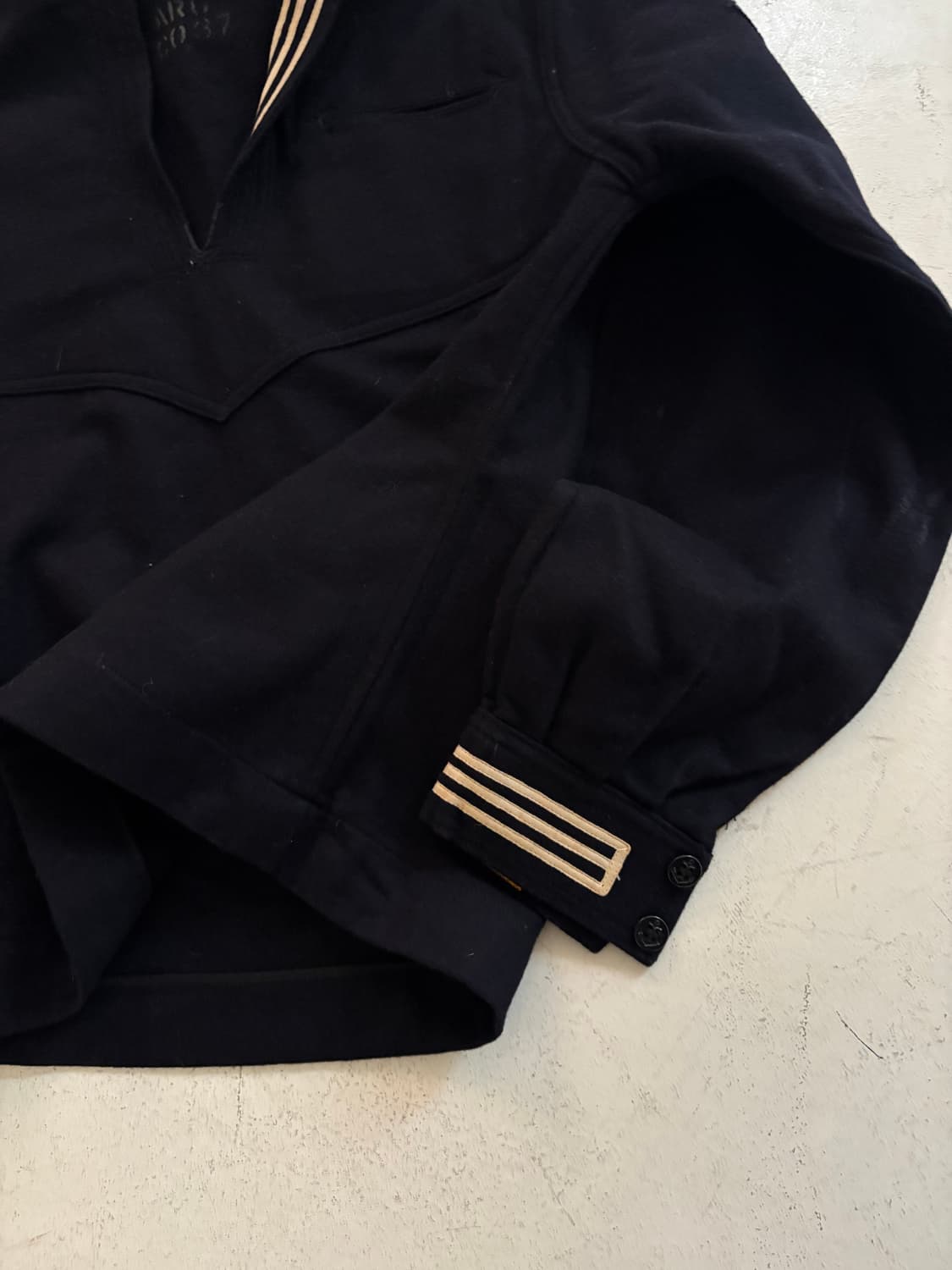60's WWII USN Sailor Wool Uniform Shirt. 상품이미지10