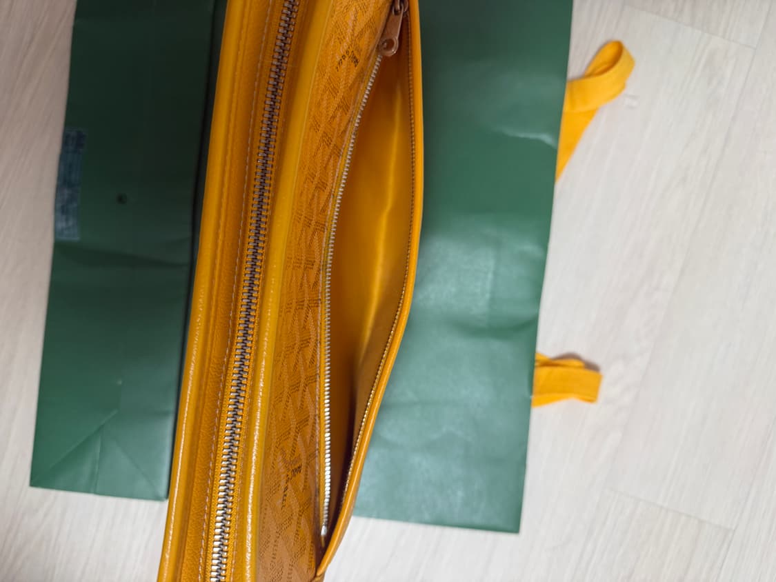 고야드 스페셜 엘로우 쥬방스 클러치 상품이미지4