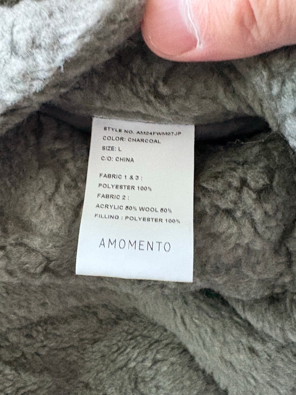 아모멘토 리버시블 퍼 점퍼 (새상품) 상품이미지4