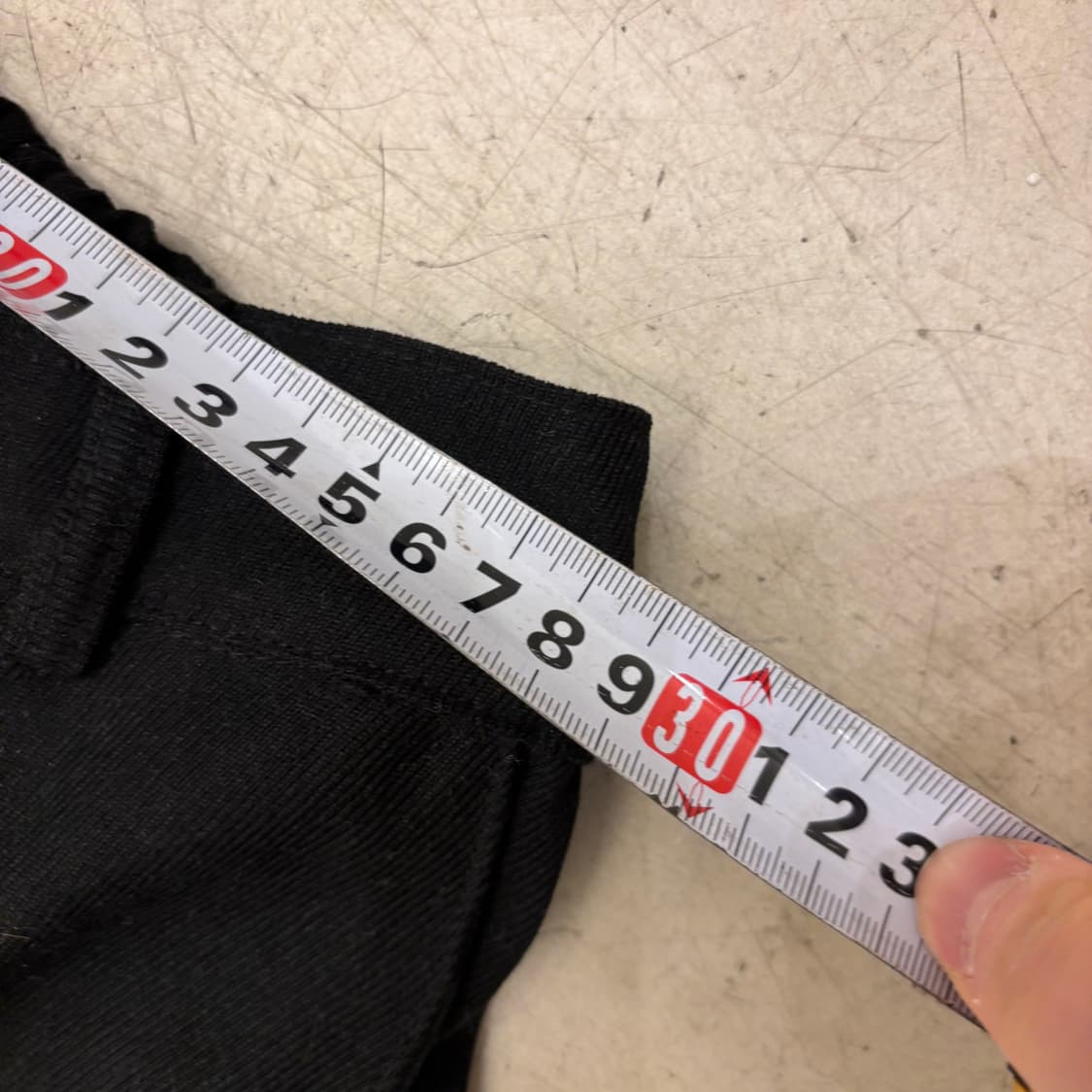 밴딩 와이드 블랙 슬랙스 상품이미지5