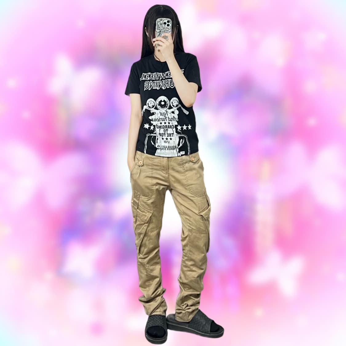 모터싸이클 빈티지 프린팅 반팔티 상품이미지1